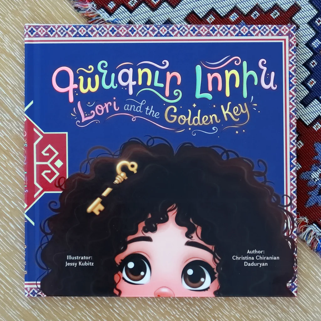 Lori and the Golden Key — English edition cover